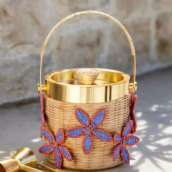 Anthropologie Abacaxi Ice Bucket and Cocktail Shaker, Set of 2, Sold Out Design - Picture 7 of 12